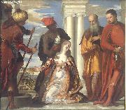 Paolo  Veronese The Martyrdom of St. Justine painting